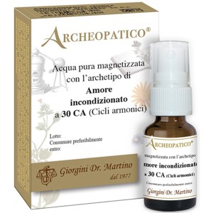 Archeopatico acqua pura magnetizzata con archetipo amore incondizionato a 30 cicli armonici 10 ml