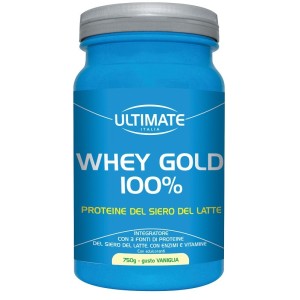 Ultimate whey gold 100 % vaniglia 750 g