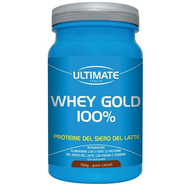 Ultimate whey gold 100 % cacao 750 g Ultimate whey gold 100 % cacao 750 g
