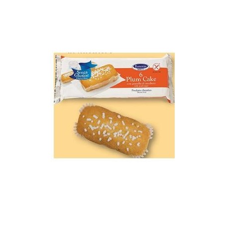 Bononia plumcake con granella di zucchero senza glutine 6 x37 g