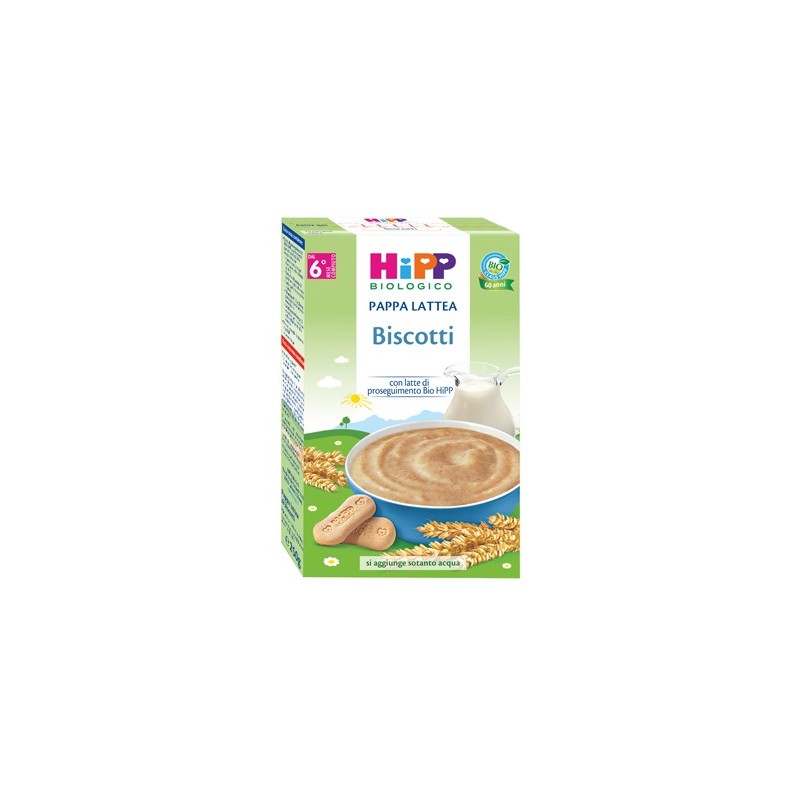 Hipp bio pappa lattea biscotti 250 g