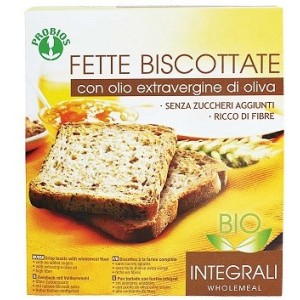 Fette biscottate integrali senza zucchero 270 g