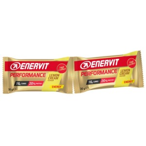 Enervit ps double lemon cream 2 mezze porzioni box 1 barretta
