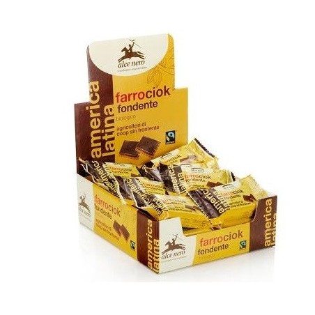 Biscotto di farro e cioccolato fondente bio fairtrade 28 g