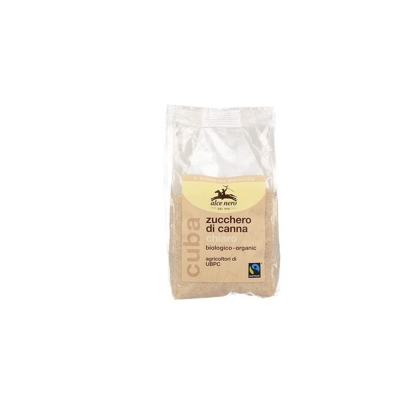 Zucchero di canna chiaro bio cuba fairtrade 500 g