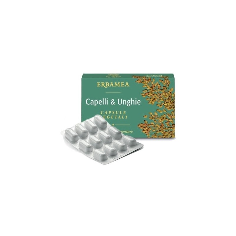Capelli & unghie 24 capsule vegetali