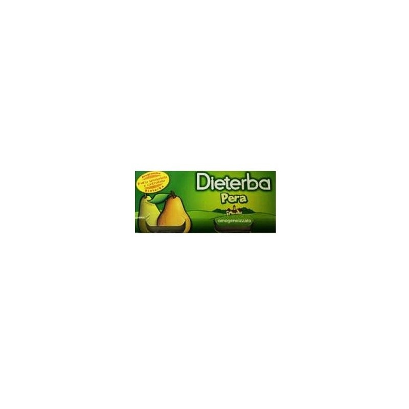Dieterba omogeneizzato pera 3 pezzi 80 g
