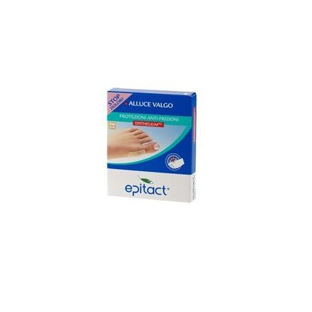 Protezione per alluce valgo epitact in silicone confezione mini taglia unica 2 pezzi