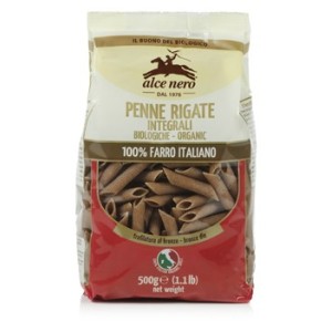 Penne 100% farro integrale bio 500 g