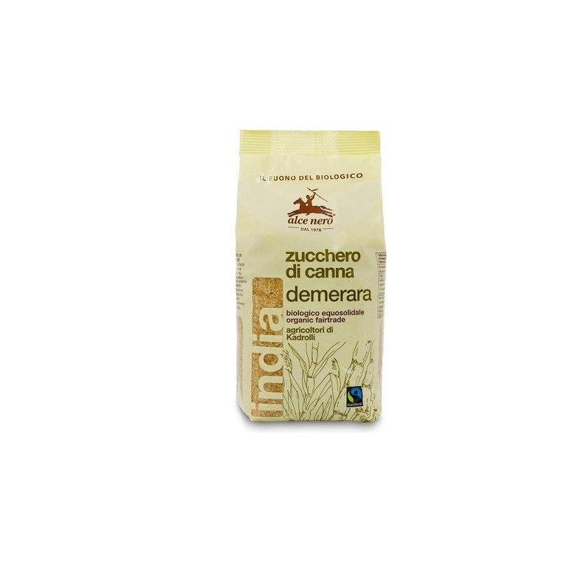 Zucchero di canna demerara bio india fairtrade 500 g