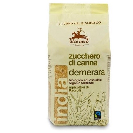 Zucchero di canna demerara bio india fairtrade 500 g