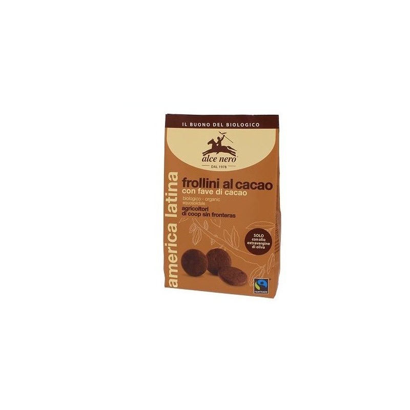 Frollini cacao con fave bio fairtrade 250 g