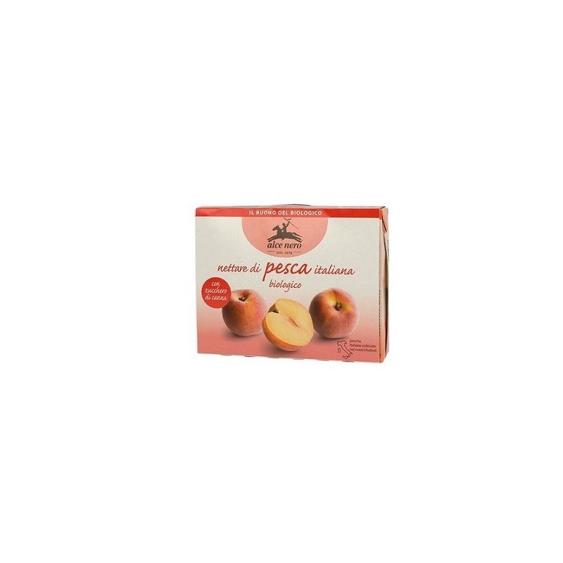 Nettare di pesca bio 3 tetrapack da 200 ml