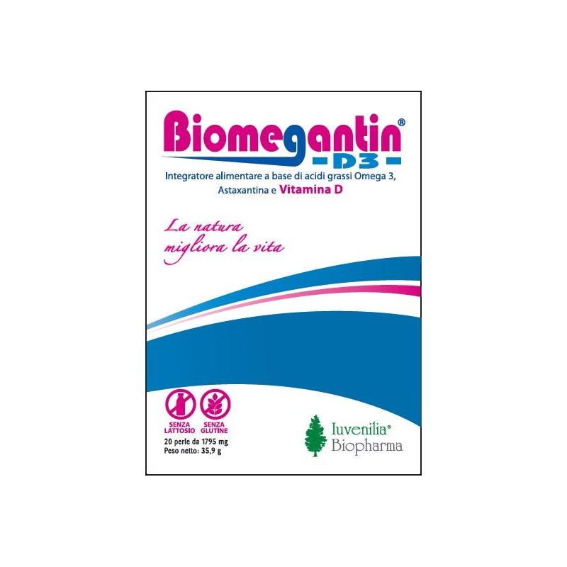Biomegantin d3 20 perle Biomegantin d3 20 perle