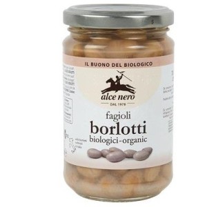 Fagioli borlotti lessati bio 300 g
