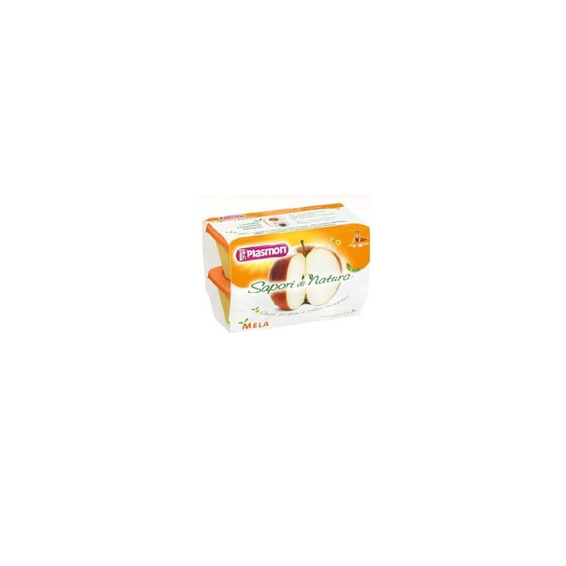 Plasmon sapori di natura omogeneizzato mela 100 g x 4 pezzi