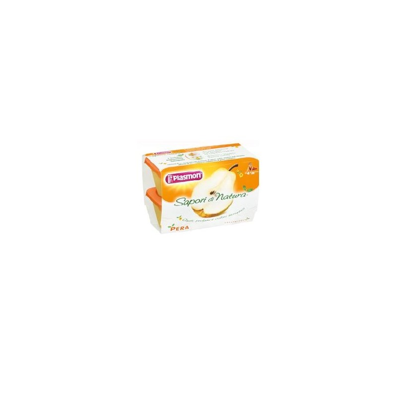 Plasmon sapori di natura omogeneizzato pera 100 g x 4 pezzi