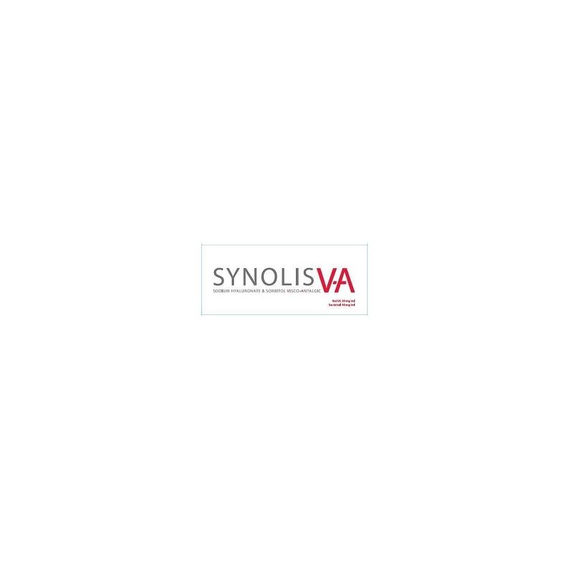 Siringa intra-articolare synolis v-a sodio ialuronato 20 mg+ sorbitolo 40 mg 2ml 1 pezzo