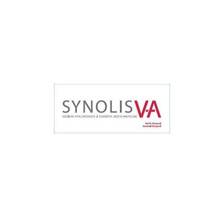 Siringa intra-articolare synolis v-a sodio ialuronato 20 mg+ sorbitolo 40 mg 2ml 1 pezzo