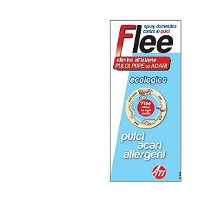Flee spray domestico antipulci flacone spray 400 ml