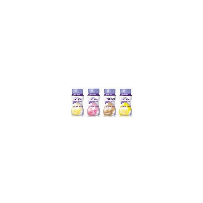 Fortimel compact protein banana 4 bottiglie 125 ml