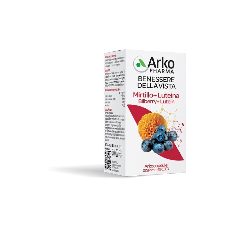 Arko capsule mirtillo+luteina 45 capsule