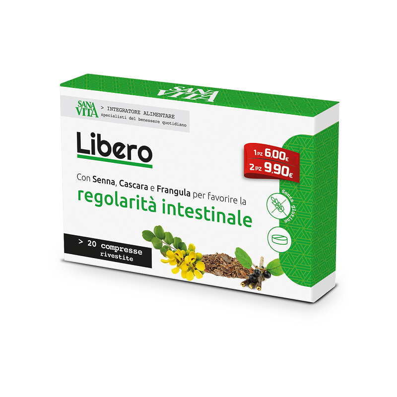 Sanavita libero 20 compresse Sanavita libero 20 compresse