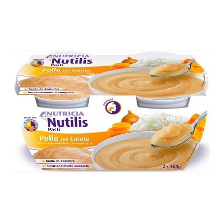 Nutilis pasti pollo con carote 2 x 300 g