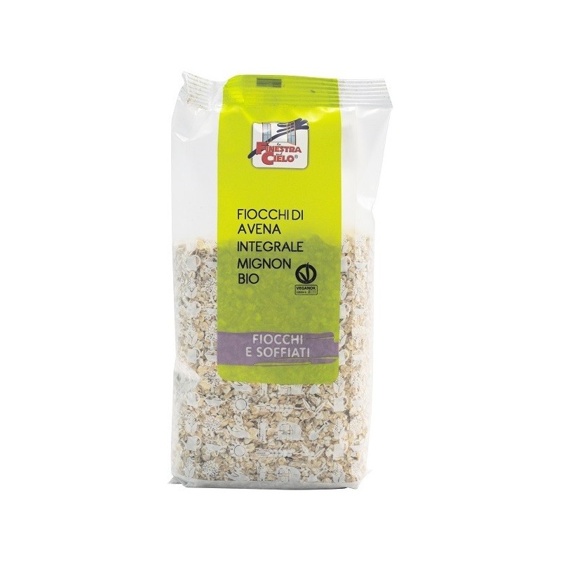Fiocchi di avena integrale mignon bio 500 g