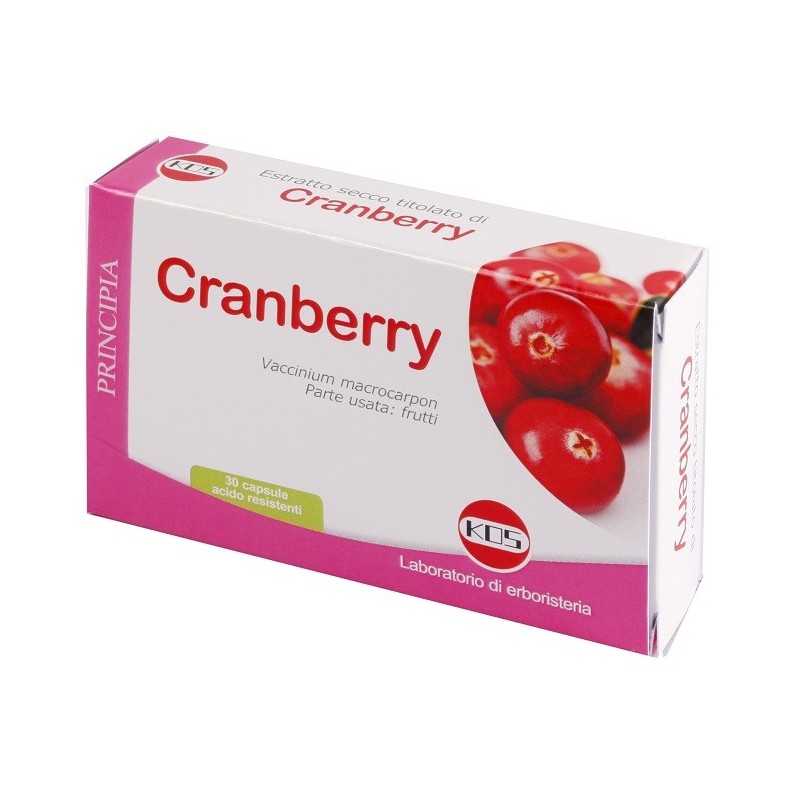 Cranberry estratto secco 30 capsule Cranberry estratto secco 30 capsule