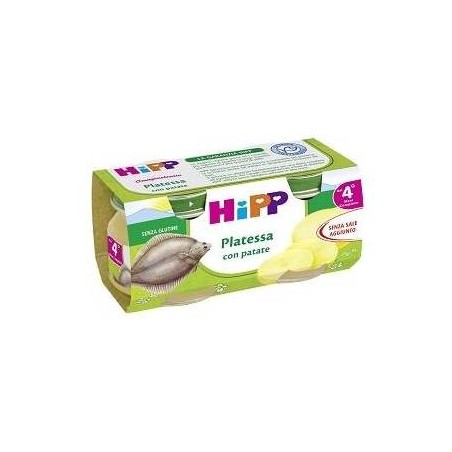 Hipp omogeneizzato platessa con patate 2x80 g