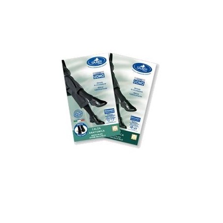 Calza uomo cotone 140 denari grande blu