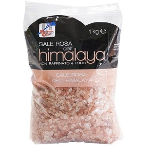 Sale rosa dell'himalaya grosso 1000 g
