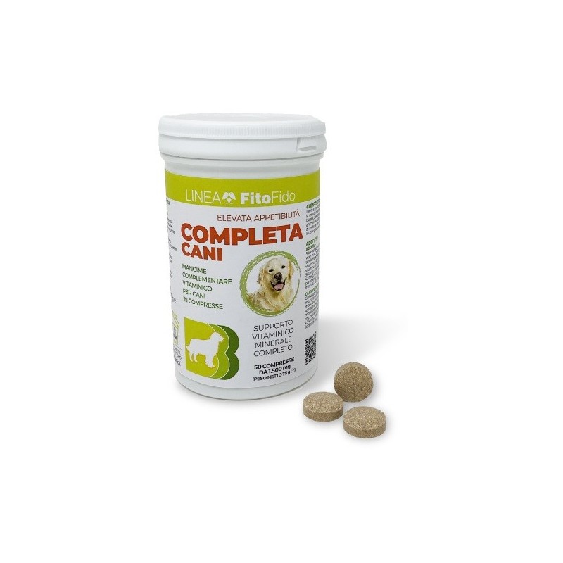 Completa cani 50 compresse barattolo 75 g Completa cani 50 compresse barattolo 75 g
