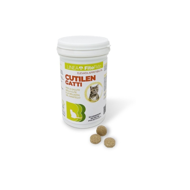 Cutilen gatti 50 compresse barattolo 25 g Cutilen gatti 50 compresse barattolo 25 g