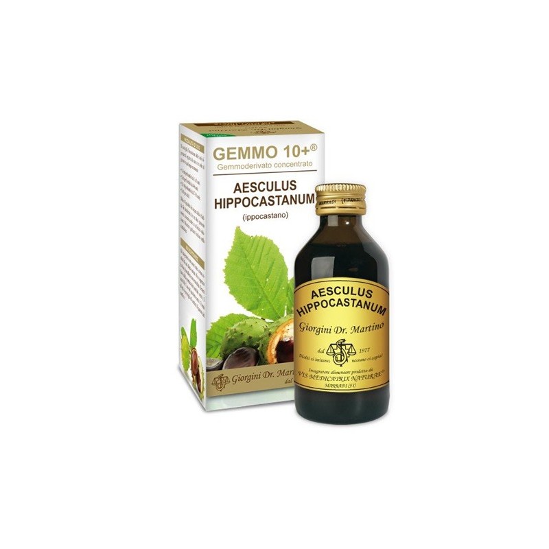Ippocastano liquido analcolico gemmo 10+ 100 ml