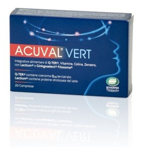 Acuval vert 20 compresse