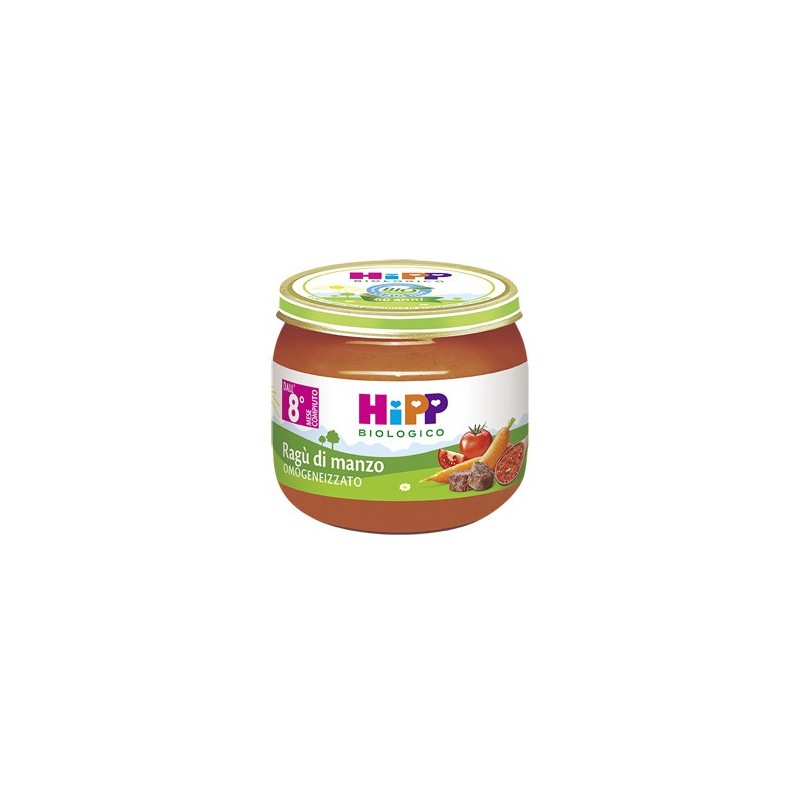Hipp bio hipp bio omogeneizzato sugo ragu' di manzo 2x80 g