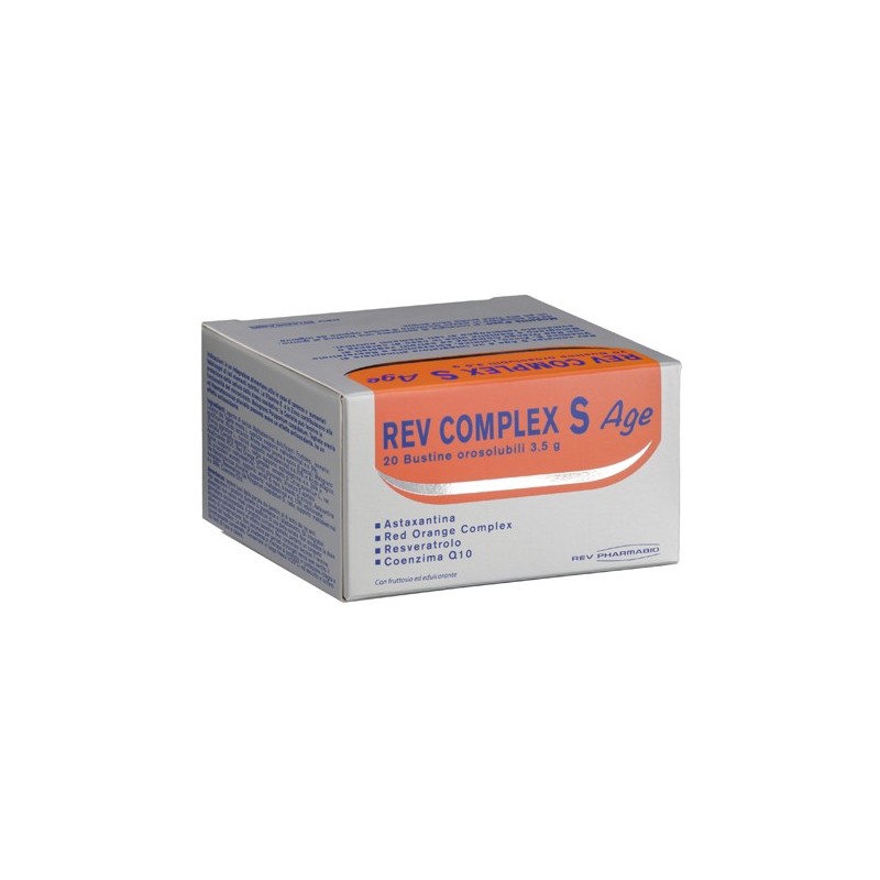 Rev complex s age 20 bustine astuccio 70 g