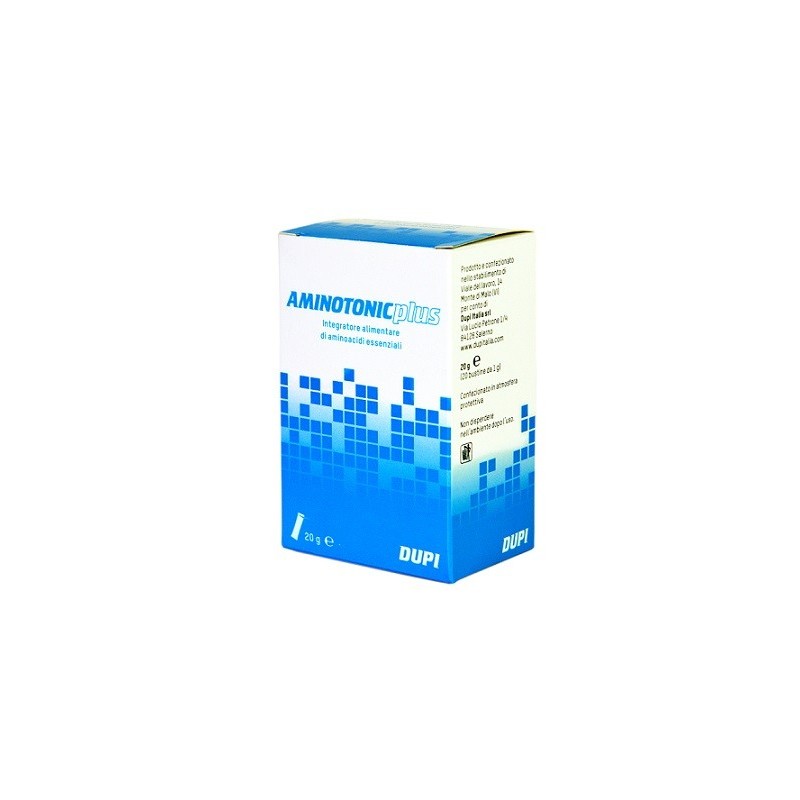 Aminotonic plus 20 bustine 20 g Aminotonic plus 20 bustine 20 g