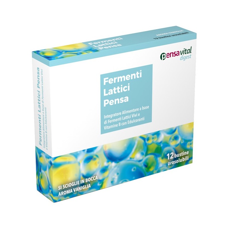 Fermenti lattici vivi e vitamine b 12 vaniglia bustine orosolubili Fermenti lattici vivi e vitamine b 12 vaniglia bustine orosolubili