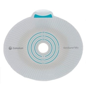 Placca per urostomia colostomia ileostomia sensura mio clicksistema a due pezzi flangia 70 mm foro ritagliabile 10-65 mm 5 pezzi