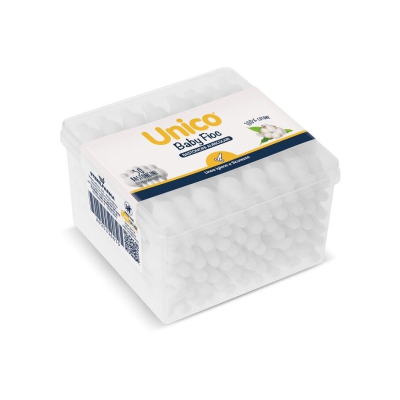 Unico baby fioc bastoncini auricolari 50 pezzi