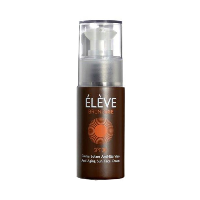 Eleve bronzage crema solare anti eta' viso spf 30 50 ml Eleve bronzage crema solare anti eta' viso spf 30 50 ml
