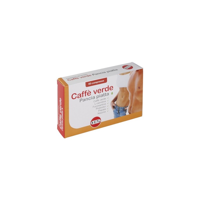 Caffe verde pancia piatta 60 compresse Caffe verde pancia piatta 60 compresse