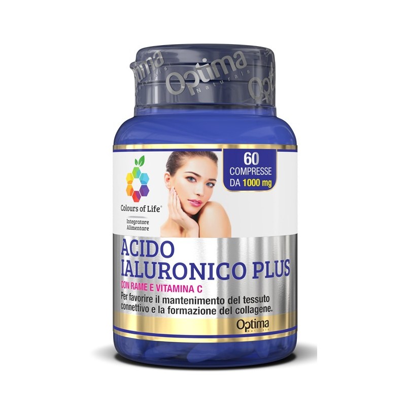 Colours of life acido ialuronico plus 60 compresse 1000 mg