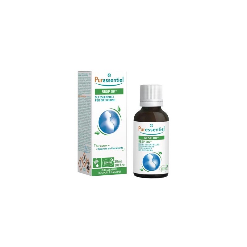 Miscela resp ok oli essenziali per diffusione 30 ml puressentiel ecocert