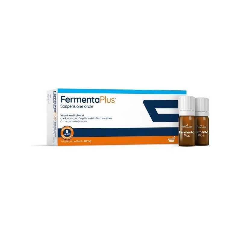 Fermenta plus fermenti lattici 7 flaconcini da 10 ml Fermenta plus fermenti lattici 7 flaconcini da 10 ml