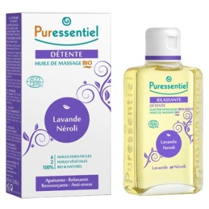 Puressentiel olio massaggio bio rilassante