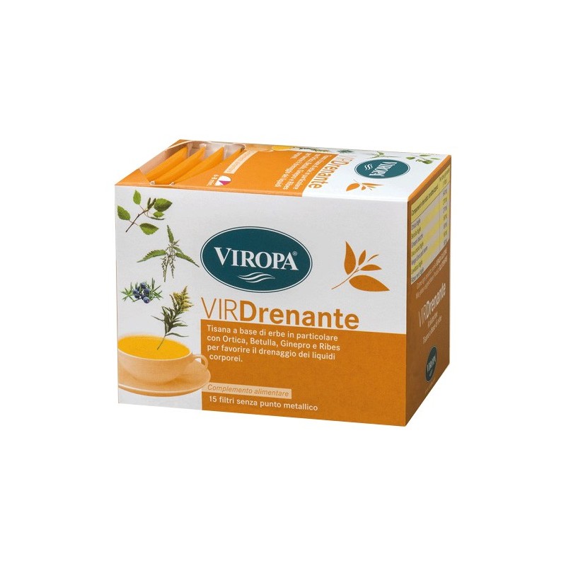 Viropa drenante tisana 15 bustine